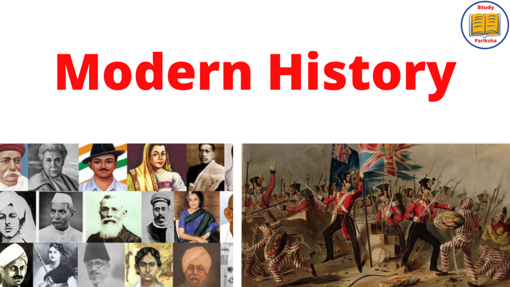 Upsc history notes of modern india