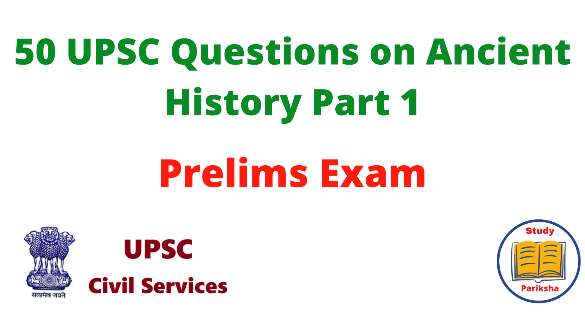 Questions Of Ancient History In Upsc