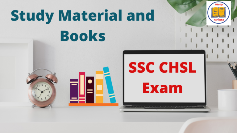 Best Study Material for SSC CHSL Exam 2024