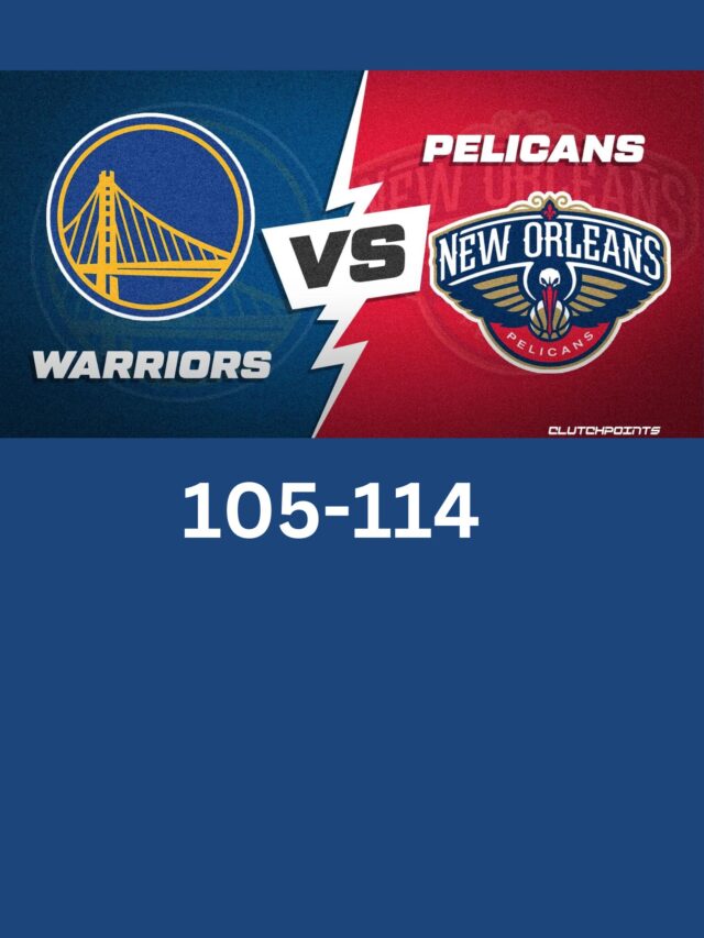 Warriors vs pelicans