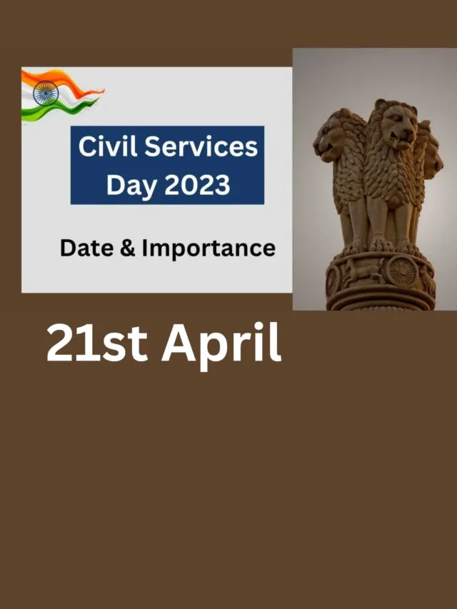 National Civil services day 2023