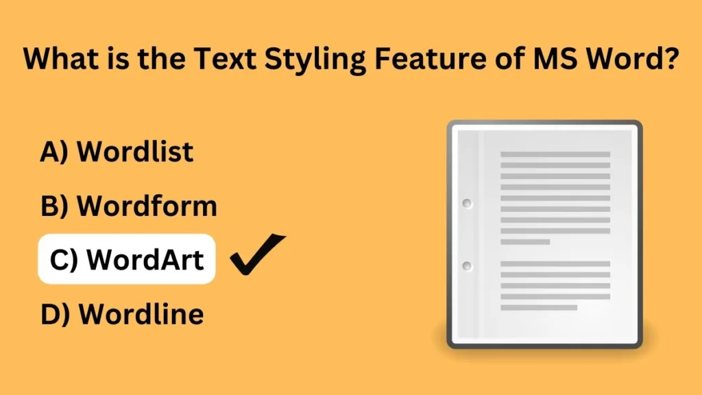what is the text styling feature of ms word is