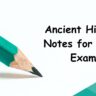 Ancient History Notes for UPSC Exam