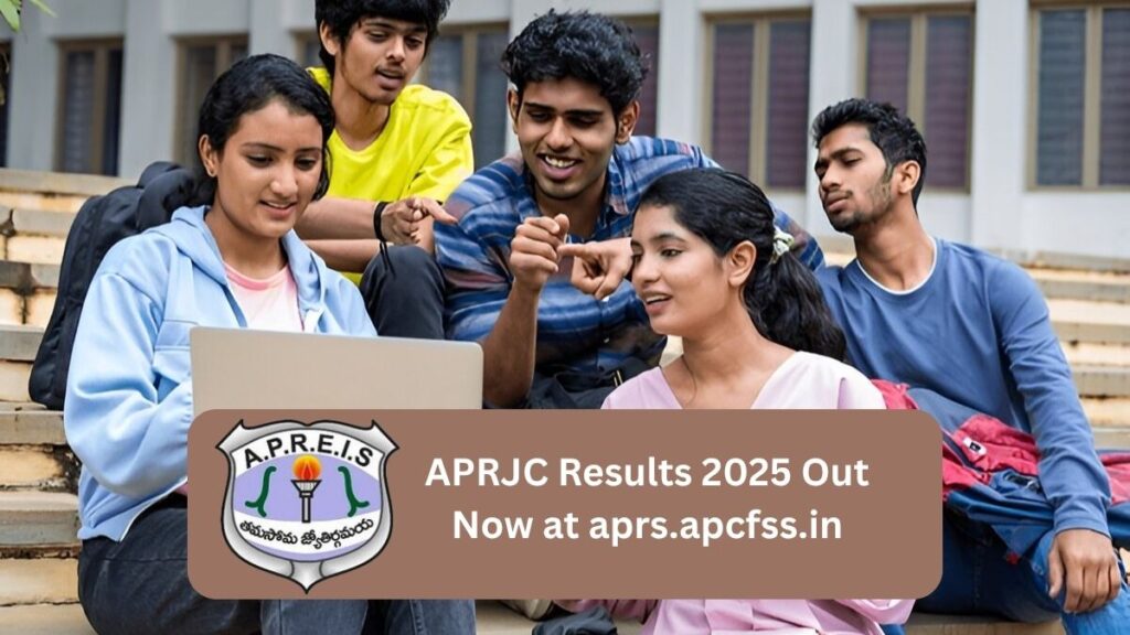 Check APRJC Results 2025 Out Now at aprs.apcfss.in