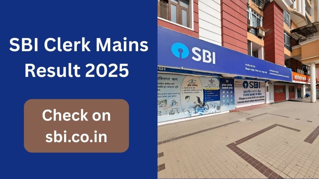 SBI Clerk Mains Result 2025 Expected by May 23 on sbi.co.in
