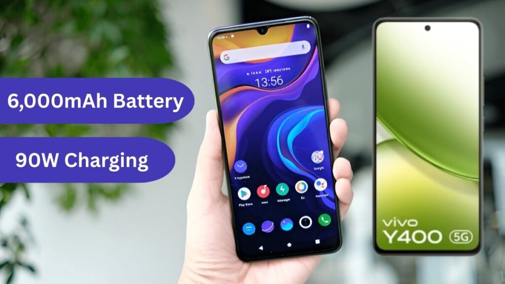 Vivo Y400 5G with 6,000mAh Battery