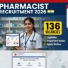 SSC Pharmacist Recruitment 2026: Apply Online for 136 Vacancies Before 4 May – Eligibility, Dates & Steps 4 SSC Pharmacist Recruitment 2026: Apply Online for 136 Vacancies Before 4 May – Eligibility, Dates & Steps